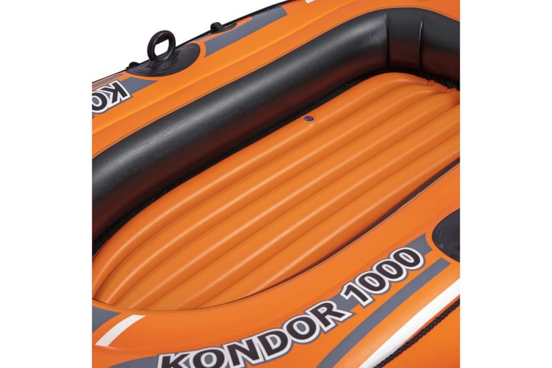 Bestway Oppblåsbar båt Kondor 1000 155x93 cm - Oransj - Sport & fritid - Marine - Båter - Gummibåt & ribb