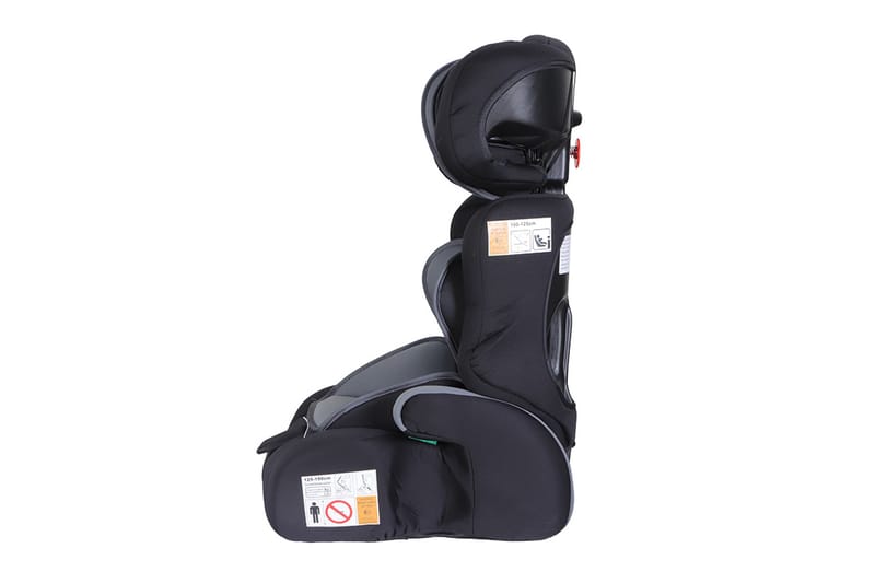 Kikid Bilsete Basic R129 76-105 cm - Grå - Sport & fritid - Til barn - Bilseter & babysete - Bilstol