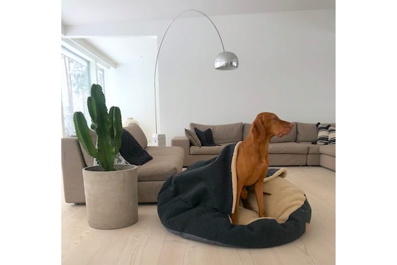 Hund Igloo 55cm Sølv - Sport & fritid - Til dyrene - For hund - Hundemøbler - Hundekurv & hundeseng