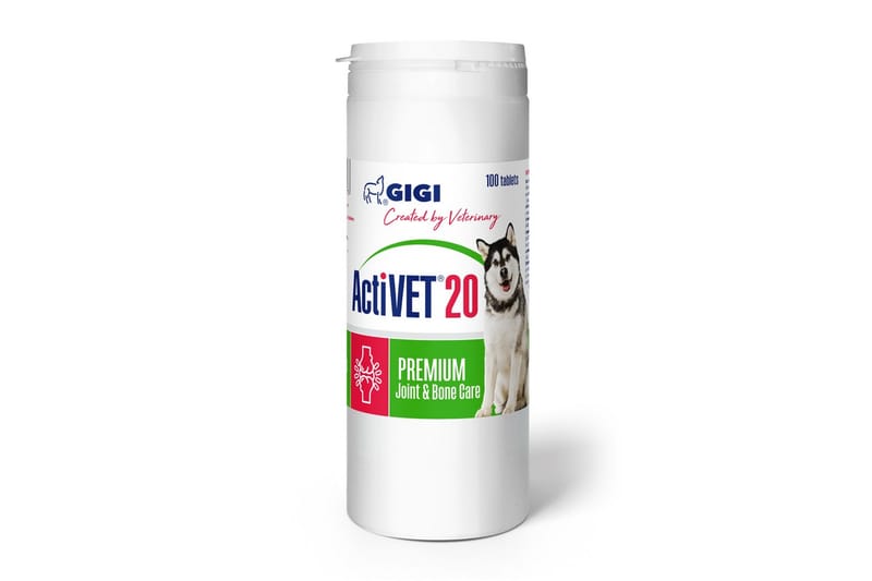 Activet20 Fôrtilskudd til store Hundrer 100 Tabletter - Sport & fritid - Til dyrene - For hund - Hundetilbehør & hundeaccessoarer