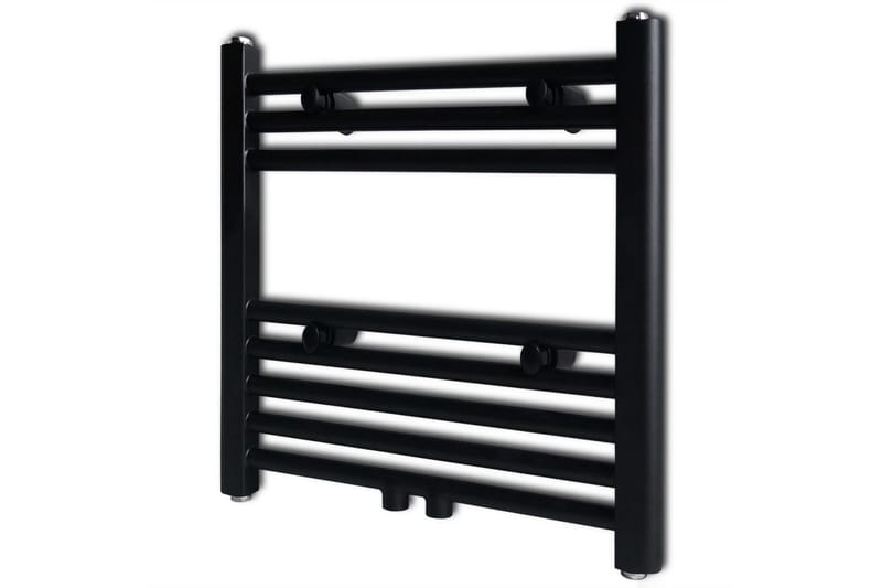 Radiator håndklestativ 480 x 480 mm svart - Tekstiler - Tekstiler baderom - Håndklær