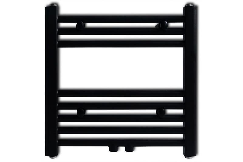 Radiator håndklestativ 480 x 480 mm svart - Tekstiler - Tekstiler baderom - Håndklær