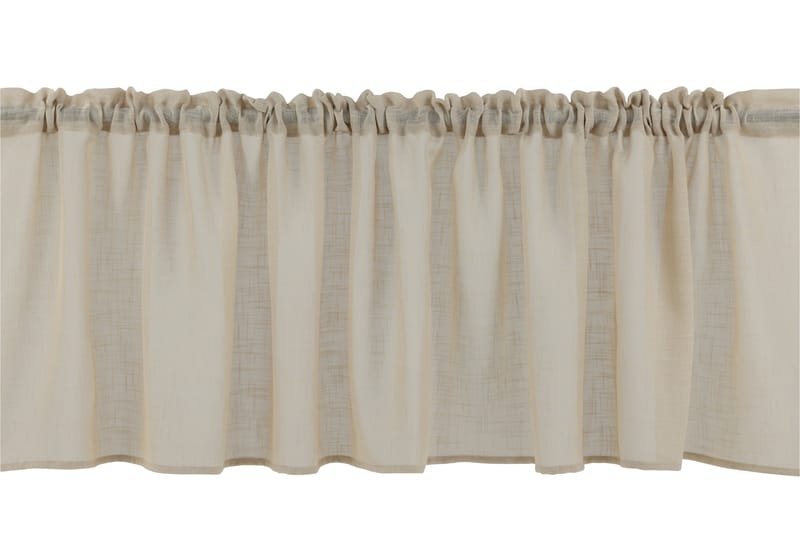 Kaya Gardinkappe 55x250 cm - Beige - Tekstiler - Gardiner - Gardinkappe