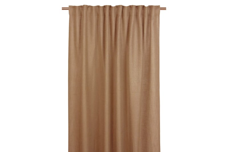 Brooklyn Gardin 140x250 cm - Cognac - Tekstiler - Gardiner - Gardinlengder - Hanklengde