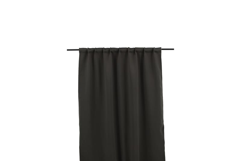 Broddamoll Gardin 135x240 cm - Svart - Tekstiler - Gardiner - Gardinlengder - Kanallengde