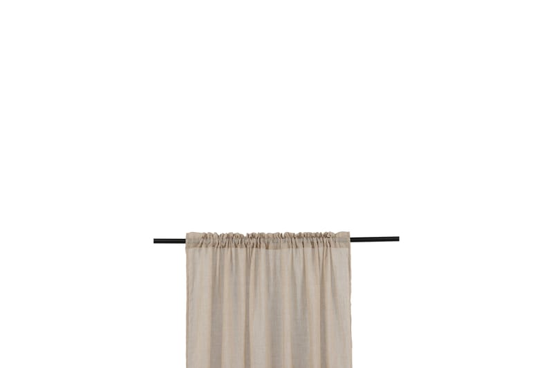 Elena Gardin 135x240 cm - Beige - Tekstiler - Gardiner - Gardinlengder - Kanallengde