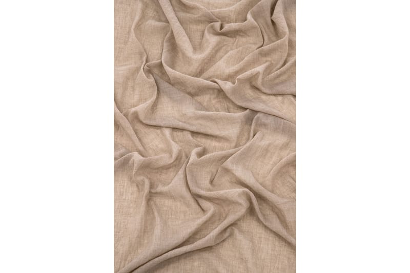 Elena Gardin 135x240 cm - Beige - Tekstiler - Gardiner - Gardinlengder - Kanallengde