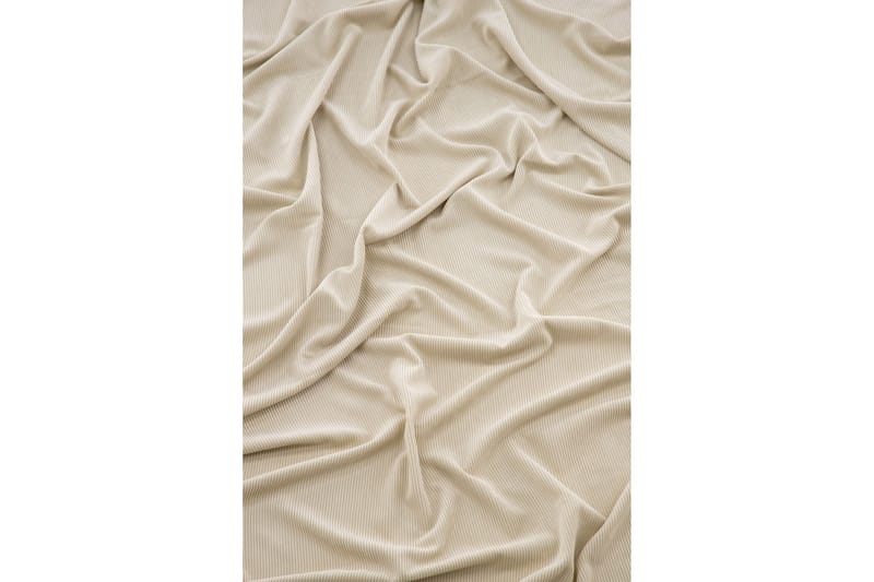 Elma Gardin 140x240 cm - Beige - Tekstiler - Gardiner - Gardinlengder - Kanallengde