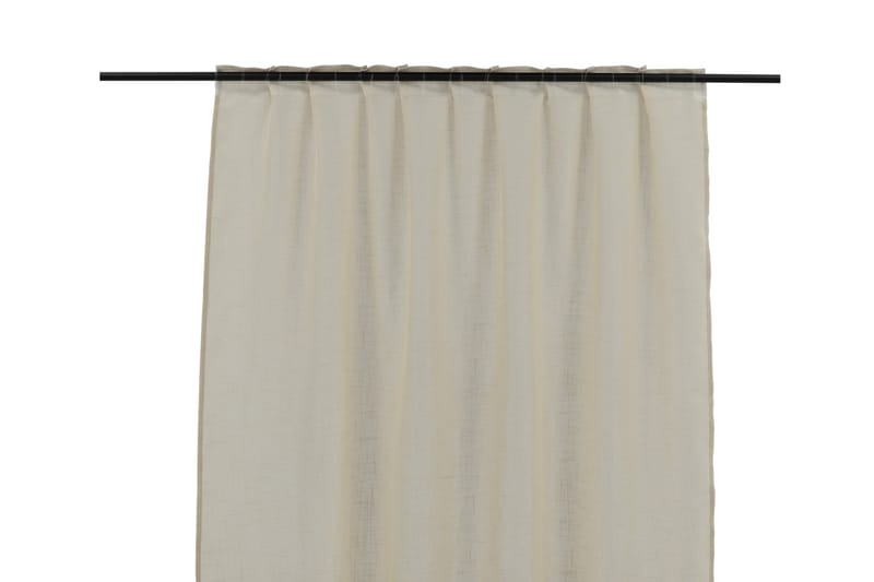 Kaya Gardin 140x240 cm - Beige - Tekstiler - Gardiner - Gardinlengder - Kanallengde