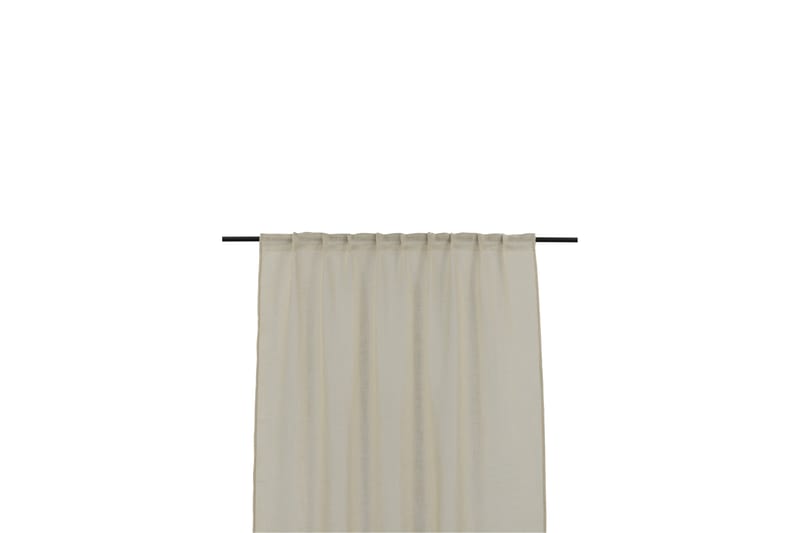 Kaya Gardin 140x240 cm - Beige - Tekstiler - Gardiner - Gardinlengder - Kanallengde