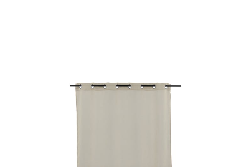 Kaya Gardin metallringer 140x240 cm - Beige - Tekstiler - Gardiner - Gardinlengder - Maljegardiner