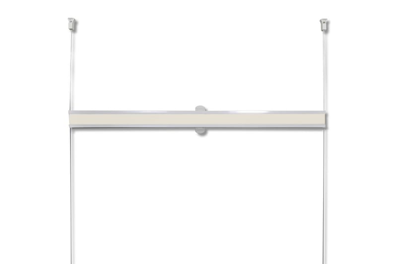 Plissegardiner 100x125cm Krem - Creme - Tekstiler - Gardiner - Persienner