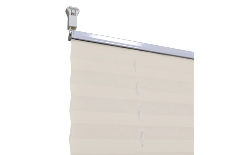 Plissegardiner 60 x 100 cm Krem - Creme - Tekstiler - Gardiner - Persienner