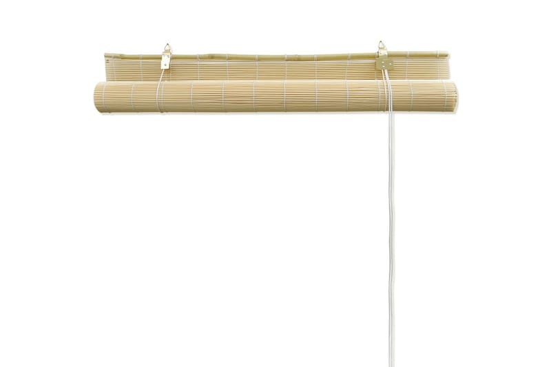 Naturlig bambus rullegardin 150x220 cm - Beige - Tekstiler - Gardiner - Rullegardin