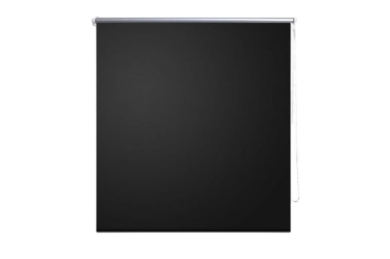 Rullegardin Blackout 100 x 175 cm Svart - Svart - Tekstiler - Gardiner - Rullegardin