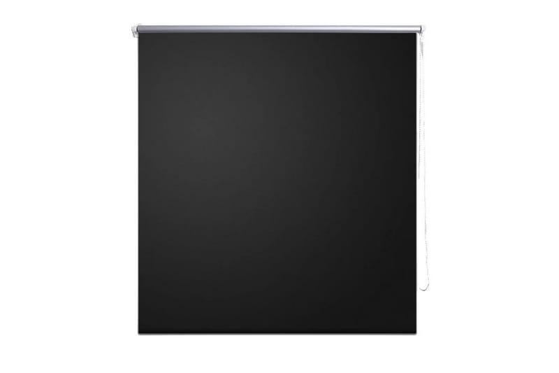 Rullegardin Blackout 100 x 230 cm Svart - Svart - Tekstiler - Gardiner - Rullegardin