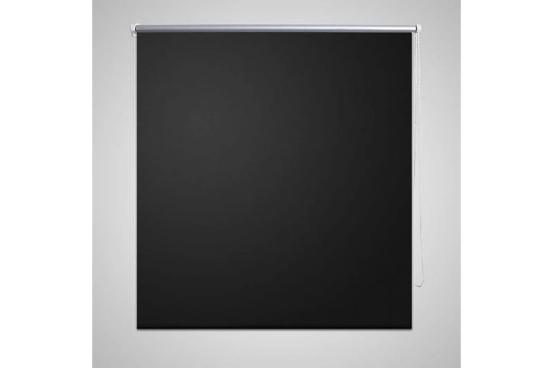 Rullegardin blackout 140 x 230 cm Svart - Svart - Tekstiler - Gardiner - Rullegardin