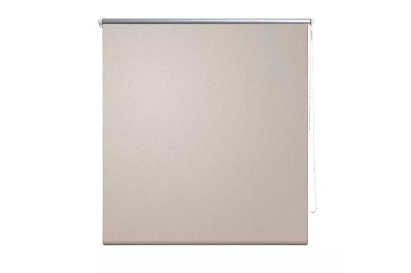 Rullegardin Blackout 80 x 175 cm Hvit - Beige - Tekstiler - Gardiner - Rullegardin