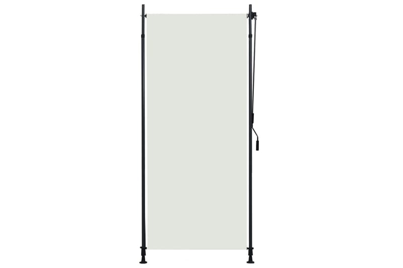 Utendørs rullegardin 100x270 cm kremhvit - Krem - Tekstiler - Gardiner - Rullegardin