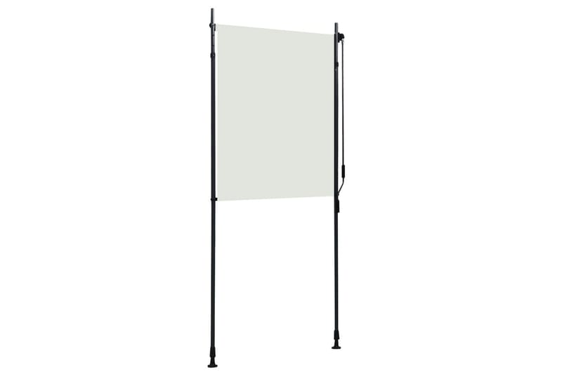 Utendørs rullegardin 100x270 cm kremhvit - Krem - Tekstiler - Gardiner - Rullegardin