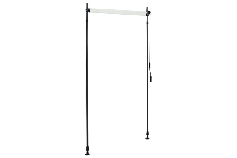 Utendørs rullegardin 100x270 cm kremhvit - Krem - Tekstiler - Gardiner - Rullegardin