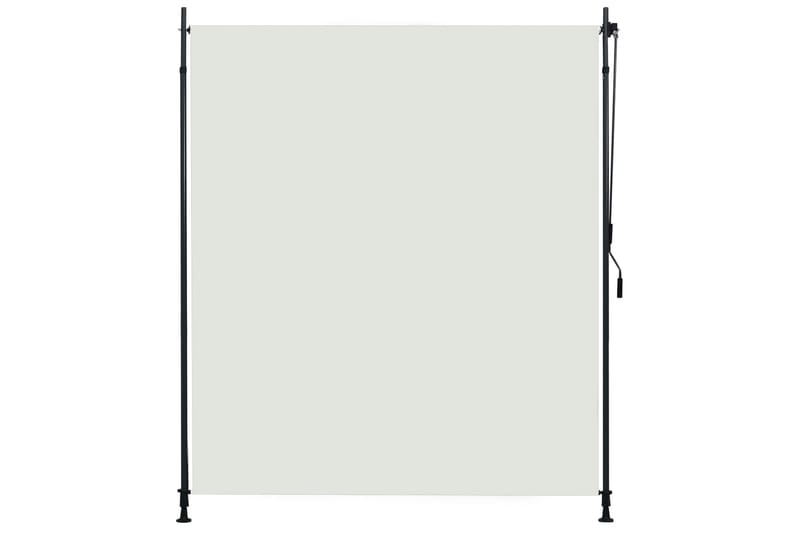 Utendørs rullegardin 200x270 cm kremhvit - Krem - Tekstiler - Gardiner - Rullegardin