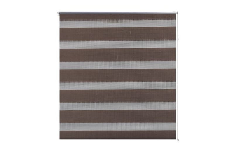 Zebra Gardiner 40 x 100 cm Kaffe Farge - Brun/Transparent - Tekstiler - Gardiner - Rullegardin