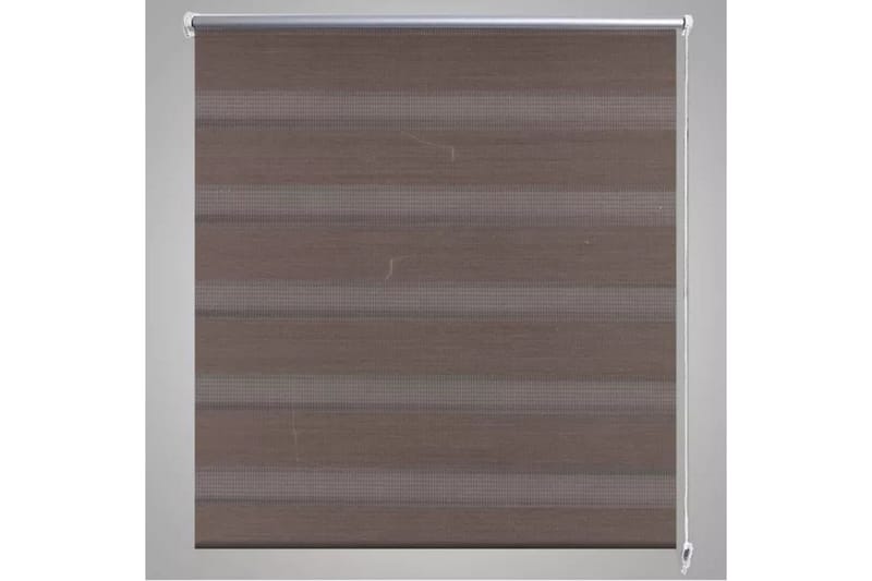 Zebra Gardiner 40 x 100 cm Kaffe Farge - Brun/Transparent - Tekstiler - Gardiner - Rullegardin