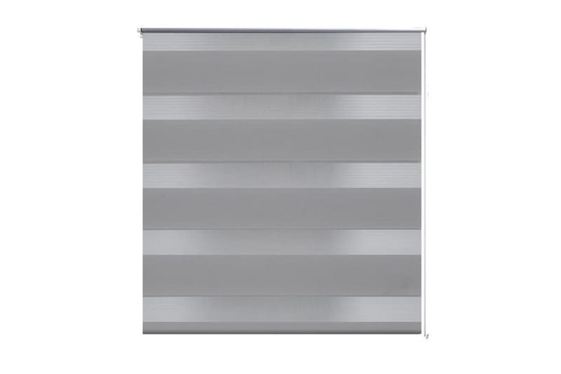 Zebra Gardiner 80 x 150 cm Grå - Grå/Transparent - Tekstiler - Gardiner - Rullegardin