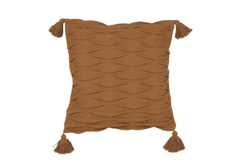 Soraya Putetrekk 48x48 cm - Cognac - Tekstiler - Pute & pledd - Pynteputer