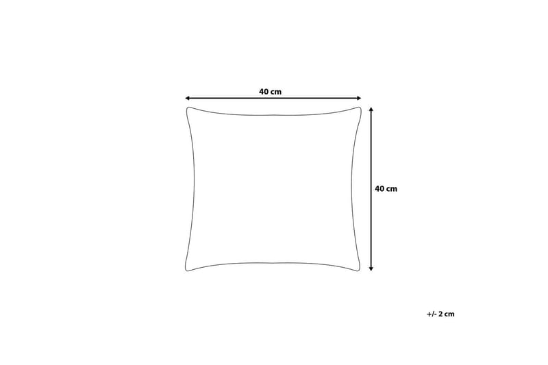 Navalacruz Hagepute 2-pk 40x40 cm - Gul - Tekstiler - Pute & pledd - Hagepute