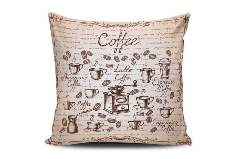 Cushion Love Putetrekk 45x45 cm - Multi - Tekstiler - Pute & pledd - Pynteputer