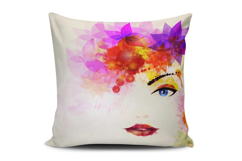 Cushion Love Pute 45x45 cm - Multi - Tekstiler - Pute & pledd - Pynteputer