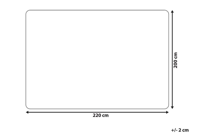 Pledd 200 x 220 cm brun DELICE - Brun - Tekstiler - Pute & pledd - Tepper & pledd