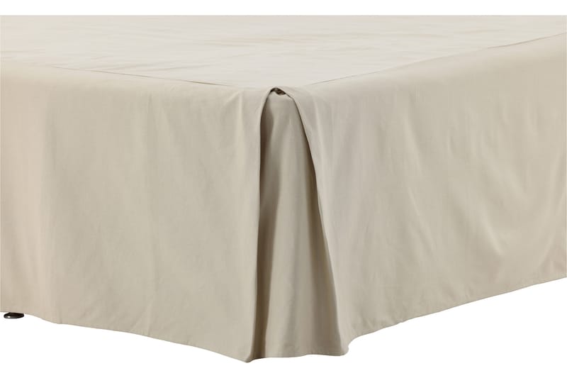 Denzil Sengekappe 180x200 cm - Beige - Sengekappe kontinentalseng - Sengekappe enkeltseng