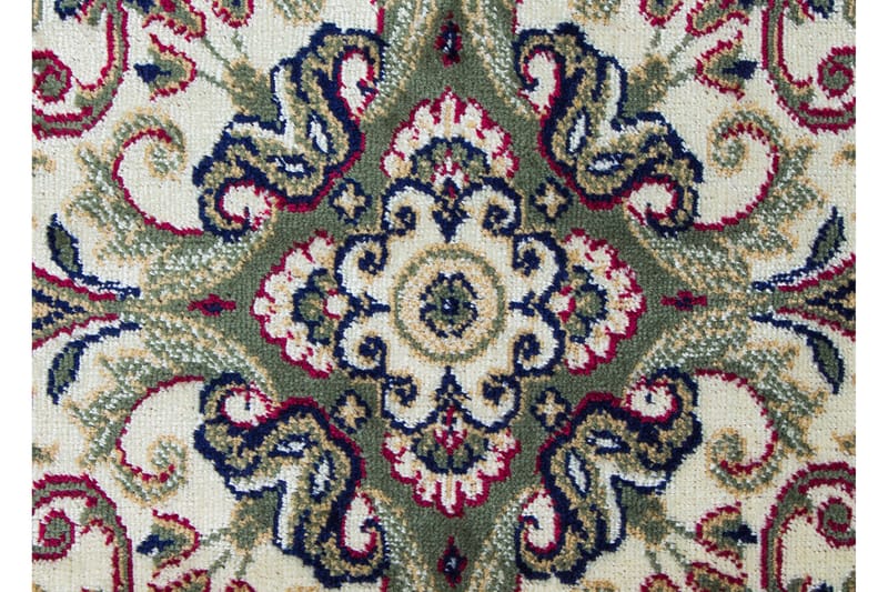 Casablanca Medallion Orientalsk Matte 130x190 - Grønn - Persisk matte - Orientalske tepper