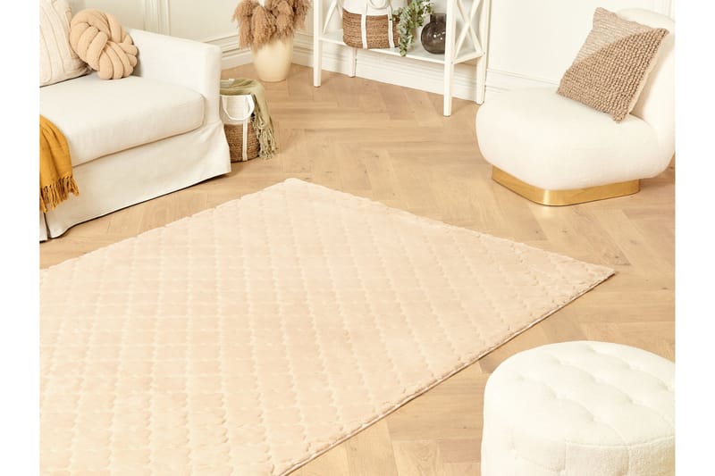 Gharo Skinnteppe 160x230 cm - Beige - Skinn & pelstepper