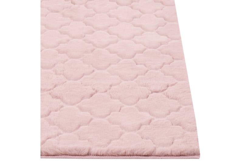 Gharo Skinnteppe 160x230 cm - Rosa - Skinn & pelstepper