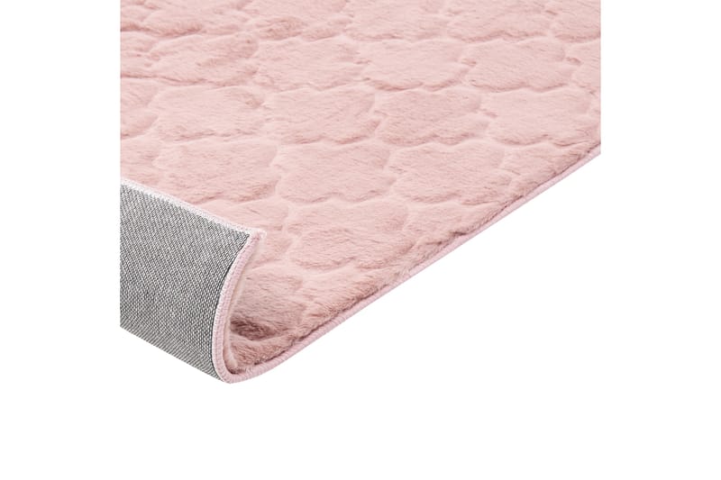 Gharo Skinnteppe 160x230 cm - Rosa - Skinn & pelstepper