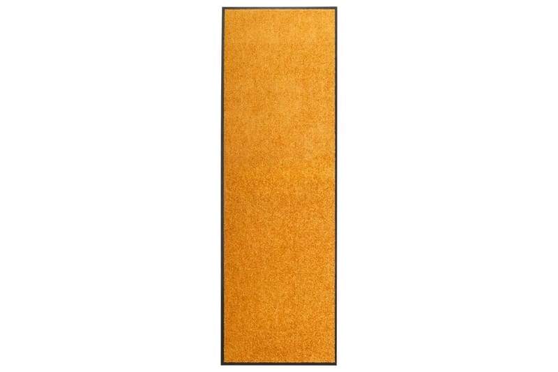 Dørmatte vaskbar oransje 60x180 cm - Oransj - Tekstiler - Tepper & Matter - Hall matte