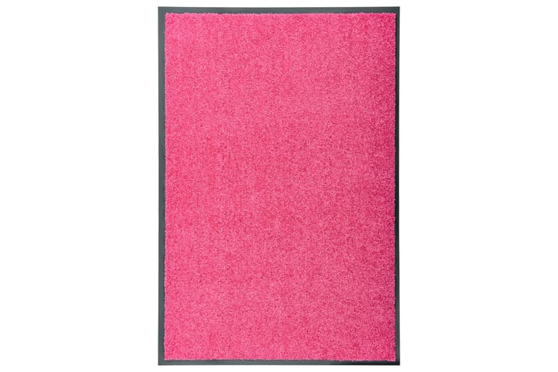 Dørmatte vaskbar rosa 60x90 cm - Rosa - Tekstiler - Tepper & Matter - Hall matte