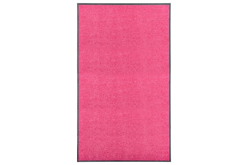 Dørmatte vaskbar rosa 90x150 cm - Rosa - Tekstiler - Tepper & Matter - Hall matte