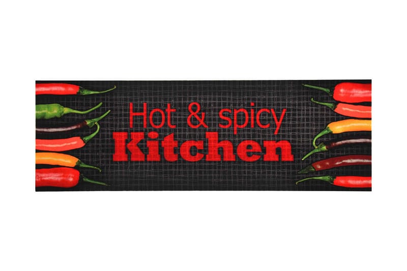 Kjøkkenmatte vaskbar Hot&amp;Spicy 45x150 cm - Flerfarget - Tekstiler - Tepper & Matter - Hall matte