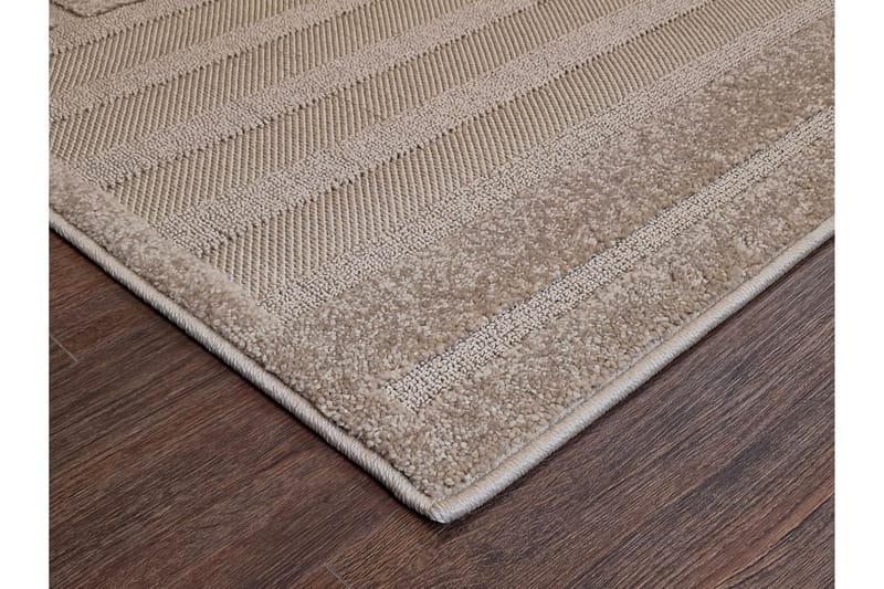 Hampton Flatvevd teppe 140x200 cm Rektangulær - Beige - Tekstiler - Tepper & Matter - Flatvevde tepper