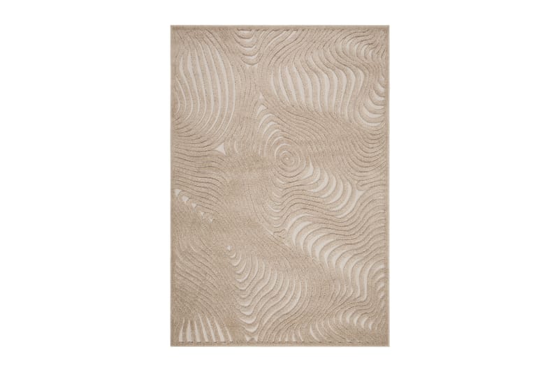 Hampton Flatvevd teppe 160x230 cm Rektangulær - Beige - Tekstiler - Tepper & Matter - Flatvevde tepper