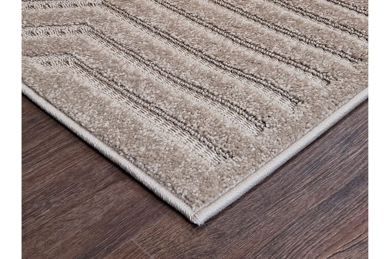 Hampton Flatvevd teppe 160x230 cm Rektangulær - Beige - Tekstiler - Tepper & Matter - Flatvevde tepper