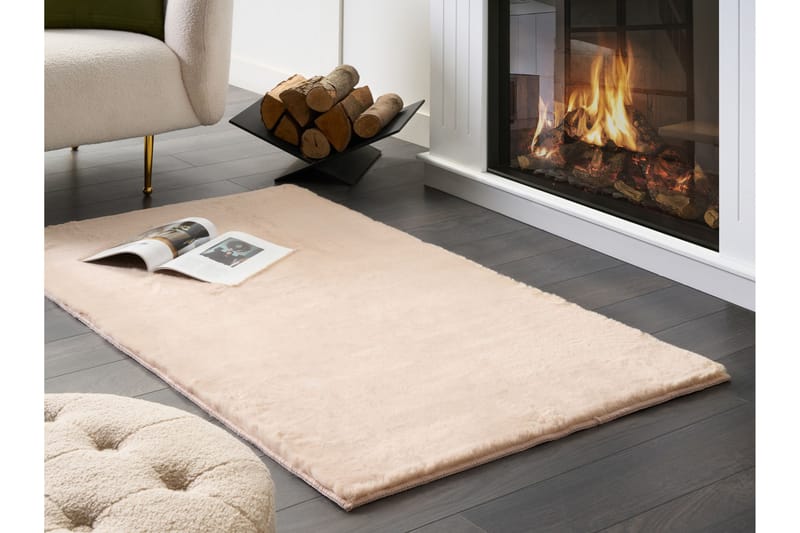 Mirpur Skinnteppe 80x150 cm - Beige - Skinn & pelstepper