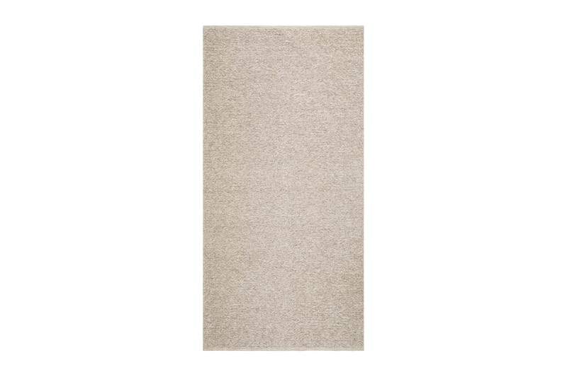 Dalarö Ullteppe 75x150 cm Rektangulær - Beige - Tekstiler - Tepper & Matter - Moderne tepper - Ullteppe