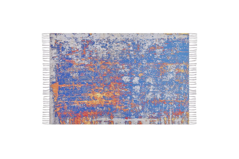 Acarlar Ryeteppe 150x230 cm - Blå - Ryeteppe