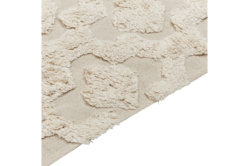 Aksaray Bomullsteppe 160x230 cm - Beige - Bomullstepper